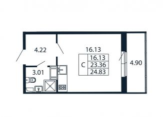 Продажа квартиры студии, 28.3 м2, Ленинградская область, Ручьёвский проспект, 20