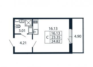 Продам квартиру студию, 28.3 м2, Мурино, Ручьёвский проспект, 20