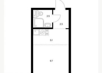 Продажа квартиры студии, 19.8 м2, Москва, Муравская улица, 38Бк3, метро Пятницкое шоссе