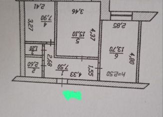 Продажа 2-ком. квартиры, 48 м2, Чебоксары, улица Энтузиастов, 24