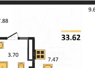 Продажа квартиры студии, 33.6 м2, Светлогорск, улица Нахимова