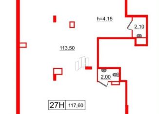 Продается помещение свободного назначения, 117.6 м2, Санкт-Петербург, проспект Ветеранов, 206, метро Проспект Ветеранов