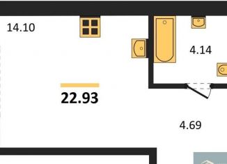 Продажа квартиры студии, 22.9 м2, Павловск