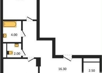 2-комнатная квартира на продажу, 89.8 м2, Воронеж, улица Фёдора Тютчева, 93/4, ЖК Микрорайон Боровое