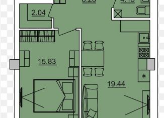 Продажа 2-ком. квартиры, 50 м2, Челябинск, проспект Ленина, 64Б, Центральный район