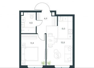 Продам 2-комнатную квартиру, 38.3 м2, Москва, метро Мичуринский проспект