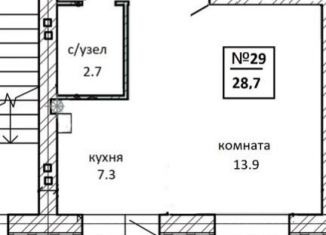 Продажа квартиры студии, 31.7 м2, Ставропольский край, Пригородная улица, 251А