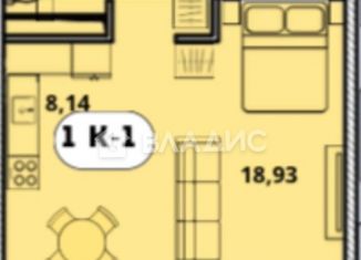 Продам 1-комнатную квартиру, 37.2 м2, Бурятия