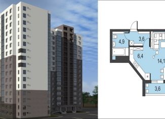 Продаю 1-ком. квартиру, 32.6 м2, Волгоград, Гагринская улица, 3, Красноармейский район