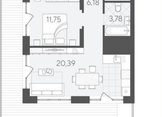 Продаю 2-комнатную квартиру, 128.1 м2, Тюменская область, Краснооктябрьская улица, 4Ак1