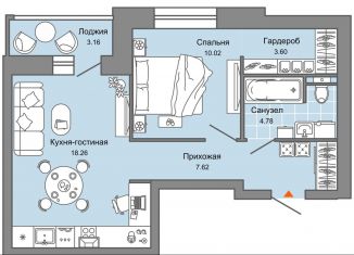 Продажа 2-ком. квартиры, 46 м2, Кировская область