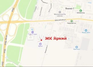 Квартира на продажу студия, 22.7 м2, городской посёлок Янино-1, Заводская улица, 18к2