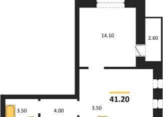 Продаю 1-ком. квартиру, 41.2 м2, Новосибирск, метро Гагаринская, улица Брестская Горка, 8