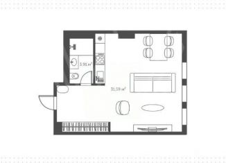 Продам квартиру студию, 35.5 м2, Москва, метро Новослободская, 1-я улица Ямского Поля, 28с3