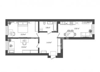 Продается 2-ком. квартира, 68.2 м2, Тюмень, улица Менжинского, 60