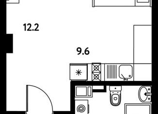 Продается квартира студия, 29.6 м2, Санкт-Петербург, Московский район, Московский проспект, 115В