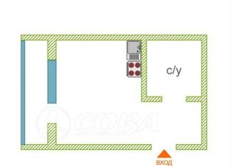 Продается квартира студия, 32.9 м2, посёлок Московский, Новая улица, 17