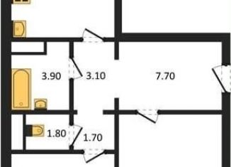 Продается 2-ком. квартира, 68.2 м2, Воронеж, улица Шишкова, 140Б/6