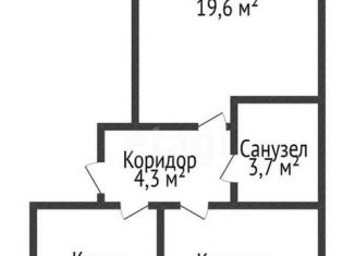 Продаю 2-ком. квартиру, 47.3 м2, Краснодар, ЖК Дыхание, улица Лётчика Позднякова, 2к3