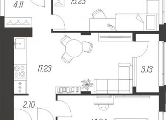 Продается 2-ком. квартира, 63.9 м2, Тула, Зареченский территориальный округ