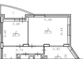 Продается 2-комнатная квартира, 61 м2, Новосибирск, микрорайон Закаменский, 11