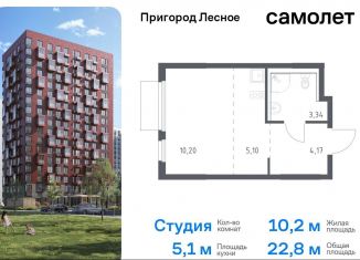 Продается квартира студия, 22.8 м2, Московская область