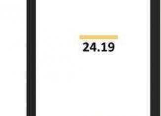 Продажа квартиры студии, 24.2 м2, Воронеж, улица Славы, 7