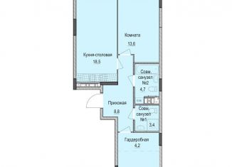 Продажа 2-комнатной квартиры, 63.4 м2, Казань, Приволжский район