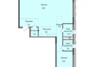 Продаю 2-комнатную квартиру, 90.3 м2, Удмуртия, улица Бородина, 22