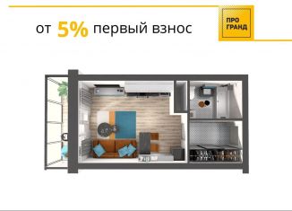 Продается однокомнатная квартира, 30.3 м2, Кемерово