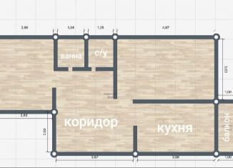 Продажа двухкомнатной квартиры, 26 м2, Московская область, 3-й микрорайон, 17