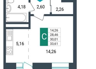 Продажа квартиры студии, 30 м2, Забайкальский край