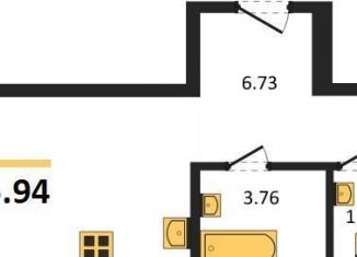 Продам 1-ком. квартиру, 45.9 м2, Богучар