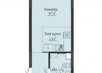 Продам квартиру студию, 24.2 м2, село Первомайский