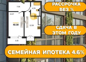 Продажа 1-комнатной квартиры, 40.8 м2, Калининградская область