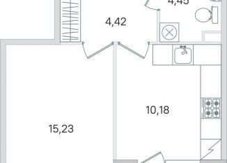 Продается 1-ком. квартира, 36 м2, Пушкин