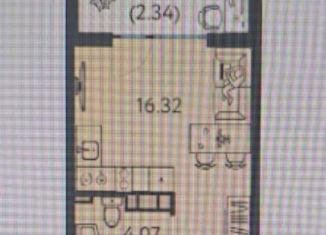 Продаю квартиру студию, 22.7 м2, Краснодар, Прикубанский округ, улица имени Б.С. Кудухова, 1к1