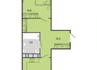 Продаю 1-комнатную квартиру, 44 м2, Михайловск, переулок Ландышей, 4