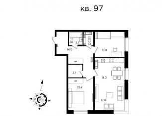 Продажа 3-ком. квартиры, 73.3 м2, Хабаровский край