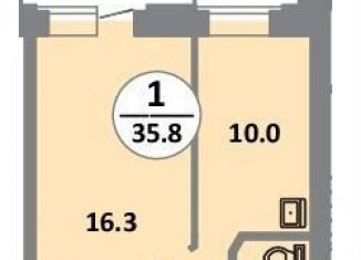 Продаю 1-комнатную квартиру, 36.3 м2, Красноярск, проспект 60 лет Образования СССР, 48