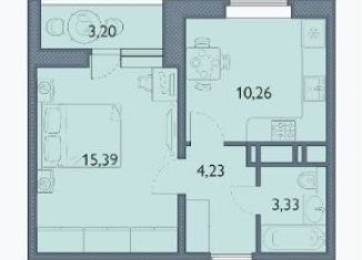 Продается однокомнатная квартира, 34.8 м2, Брянск, Советский район, проспект Станке Димитрова, 67к7