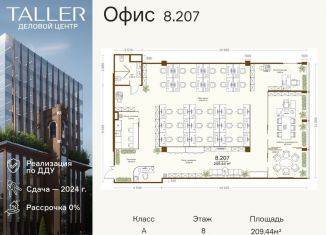 Продам офис, 209.44 м2, Москва, Жуков проезд, 8с3