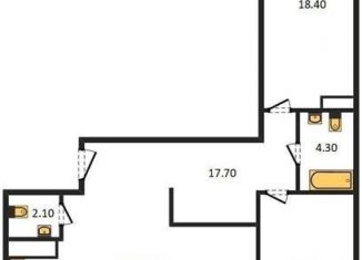 Продается двухкомнатная квартира, 97.8 м2, Воронеж, улица Фёдора Тютчева, 93/4, ЖК Микрорайон Боровое