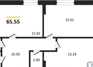 Продается 2-комнатная квартира, 65.6 м2, Воронеж, Донбасская улица, 25к2, Ленинский район