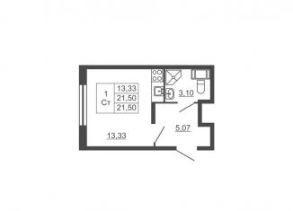 Продаю квартиру студию, 21.5 м2, Санкт-Петербург