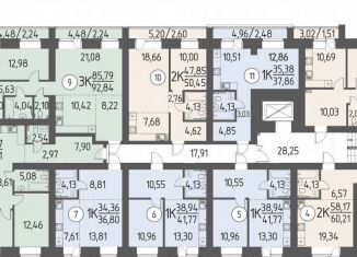 Продается 1-ком. квартира, 36.8 м2, Томская область, улица Петра Чайковского, 1