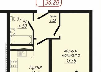 Продажа квартиры свободная планировка, 36.2 м2, Кисловодск