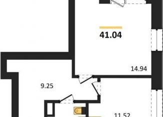 Продам однокомнатную квартиру, 41 м2, Воронеж, Коминтерновский район, Электросигнальная улица, 9Ак2