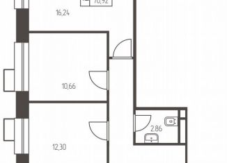 Продажа 3-ком. квартиры, 70.9 м2, Ивантеевка