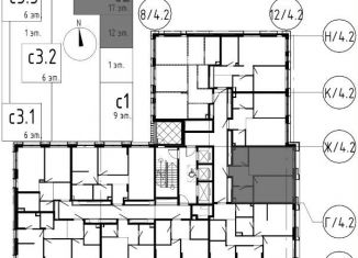 Продажа 1-ком. квартиры, 48.5 м2, Москва, 2-я очередь, к4, ЖК Шагал